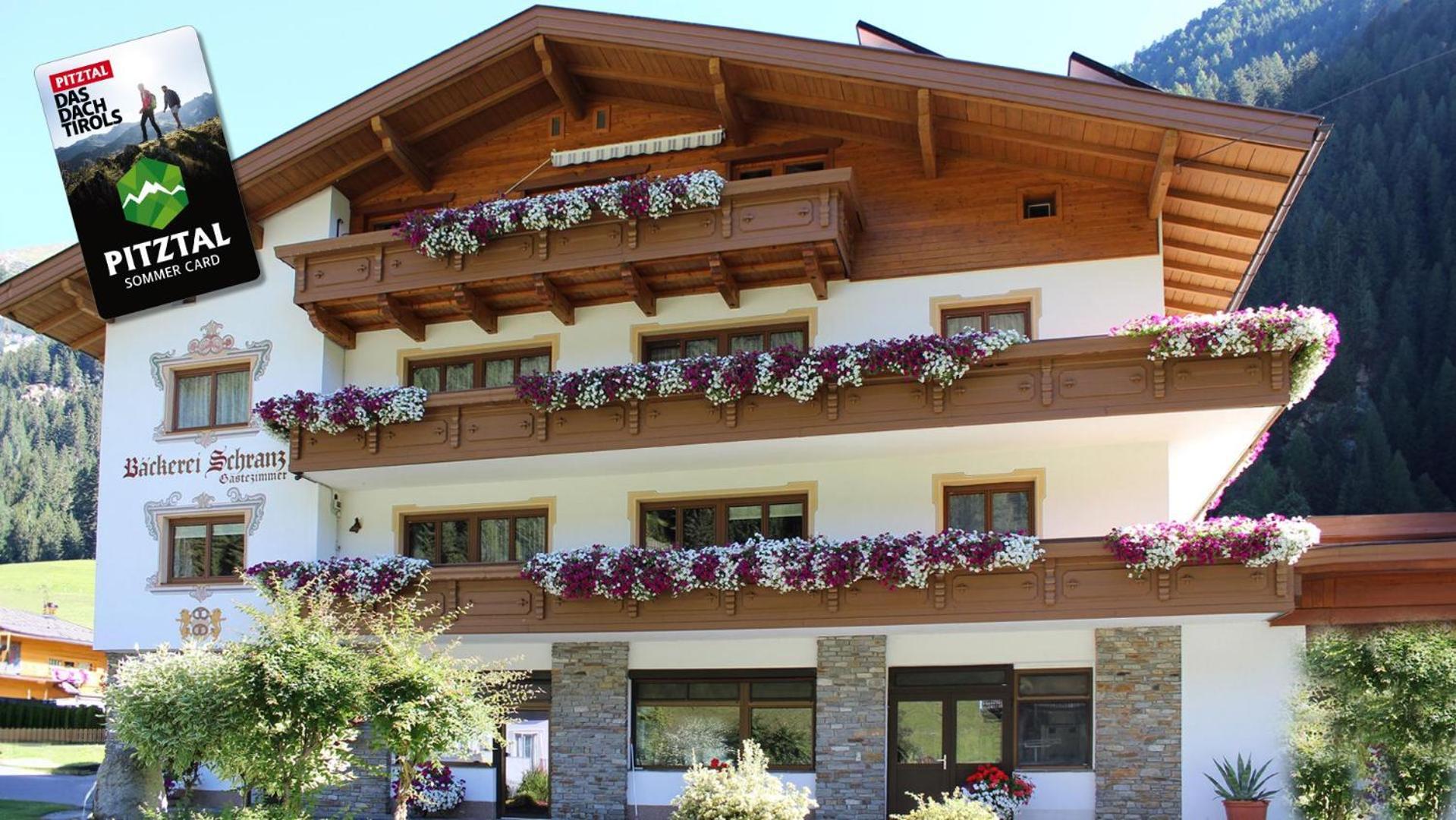 Baeckerei Schranz Bed and Breakfast Sankt Leonhard im Pitztal Buitenkant foto